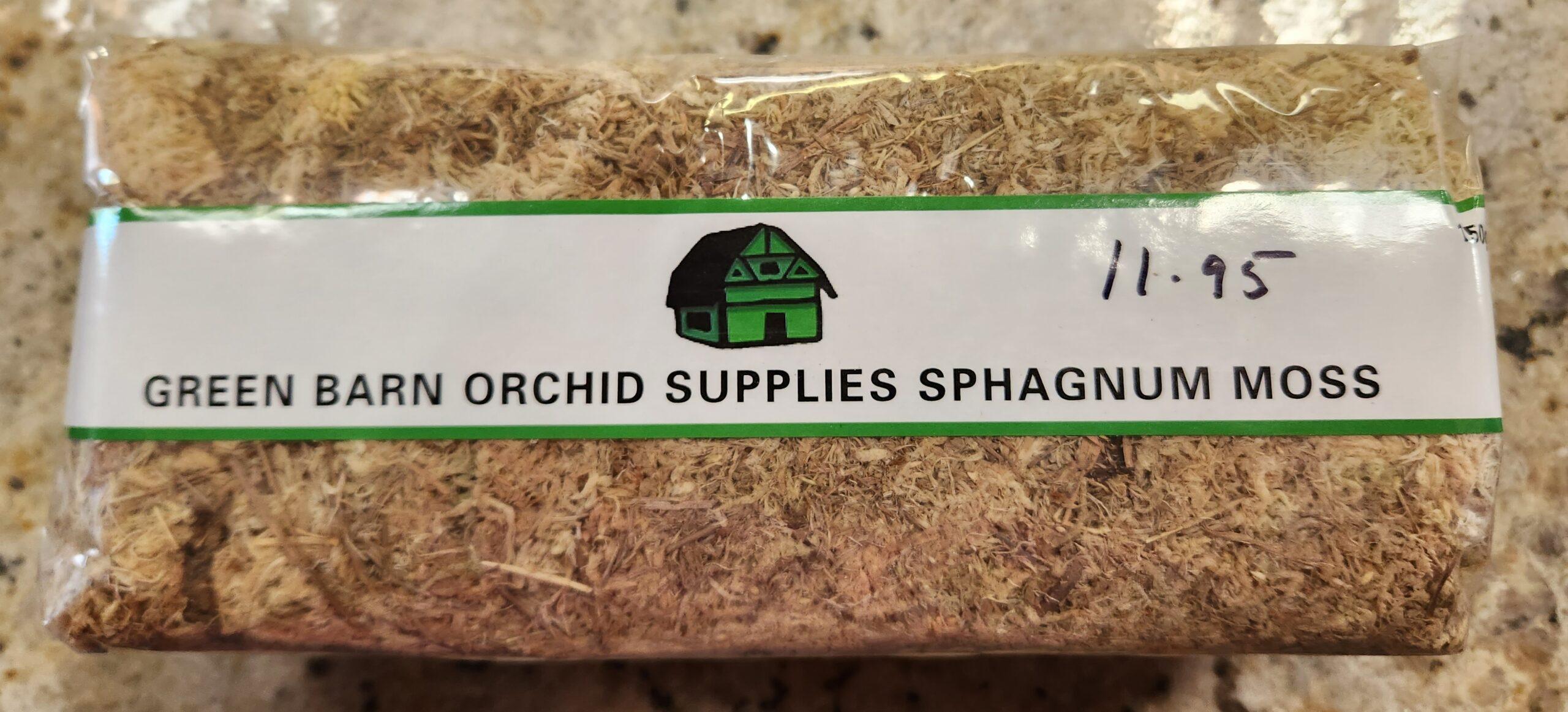 Sphagnum Moss: A Versatile Horticultural Essential - Green Barn Orchid  Supplies - Medium