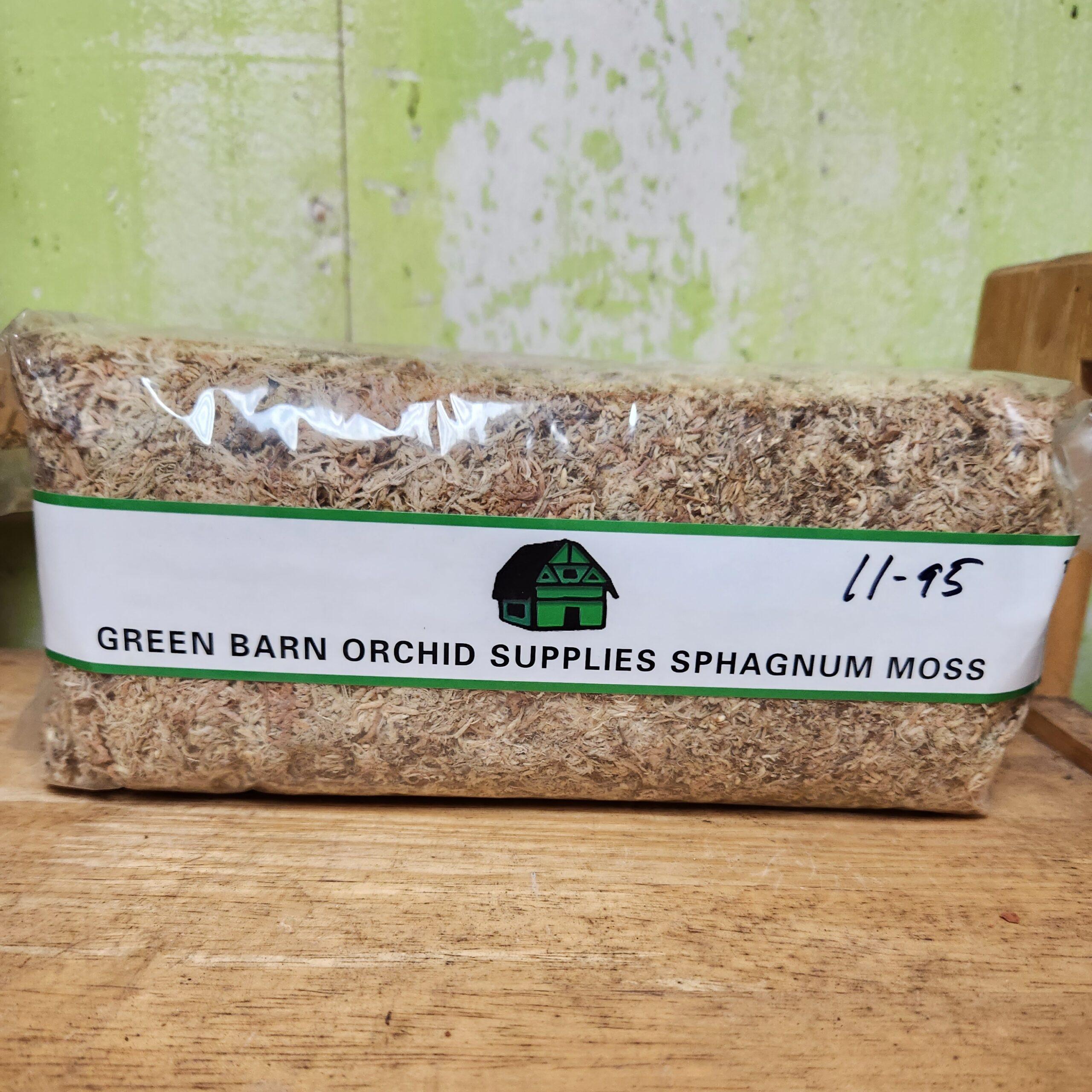 Green Barn Orchid Supplies Sphagnum Moss 150g
