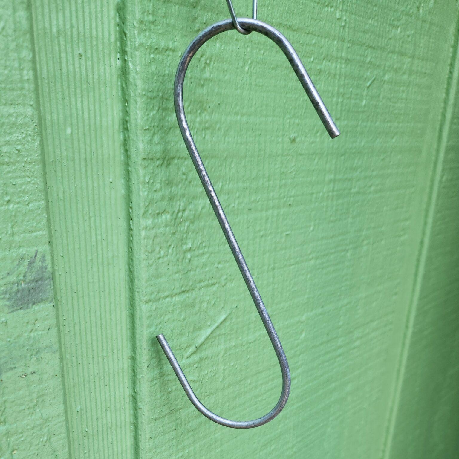 Extension S hook 4 inches Green Barn Orchid and Aroid Supplies