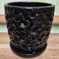 G-LOTUS-6 Black 7" x 7" high