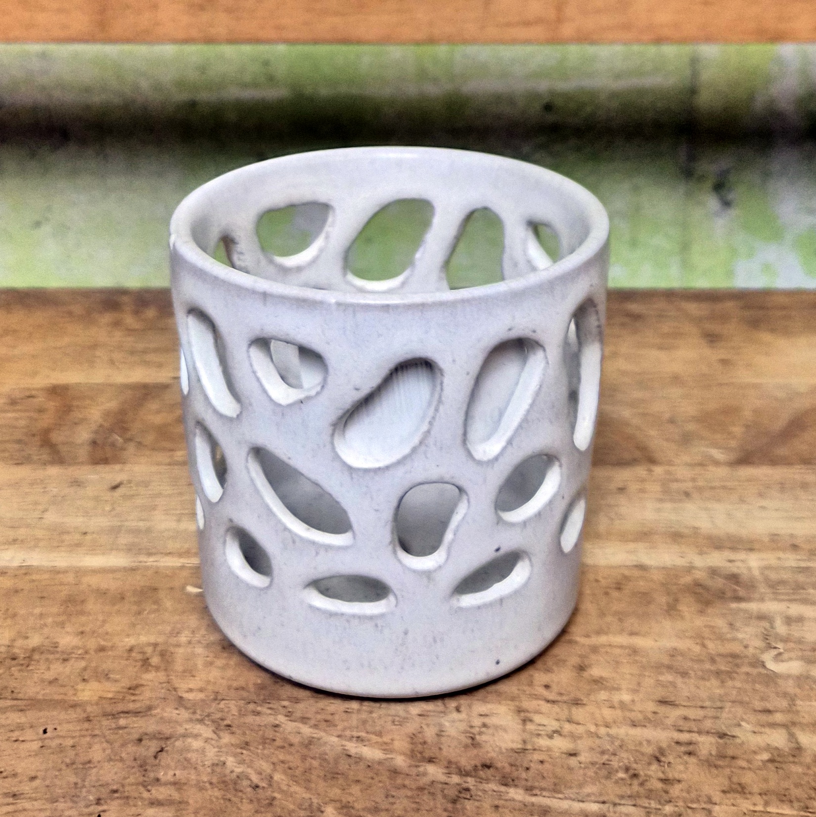 C-LOTUS10B 3-1/4" X 3-1/4" White