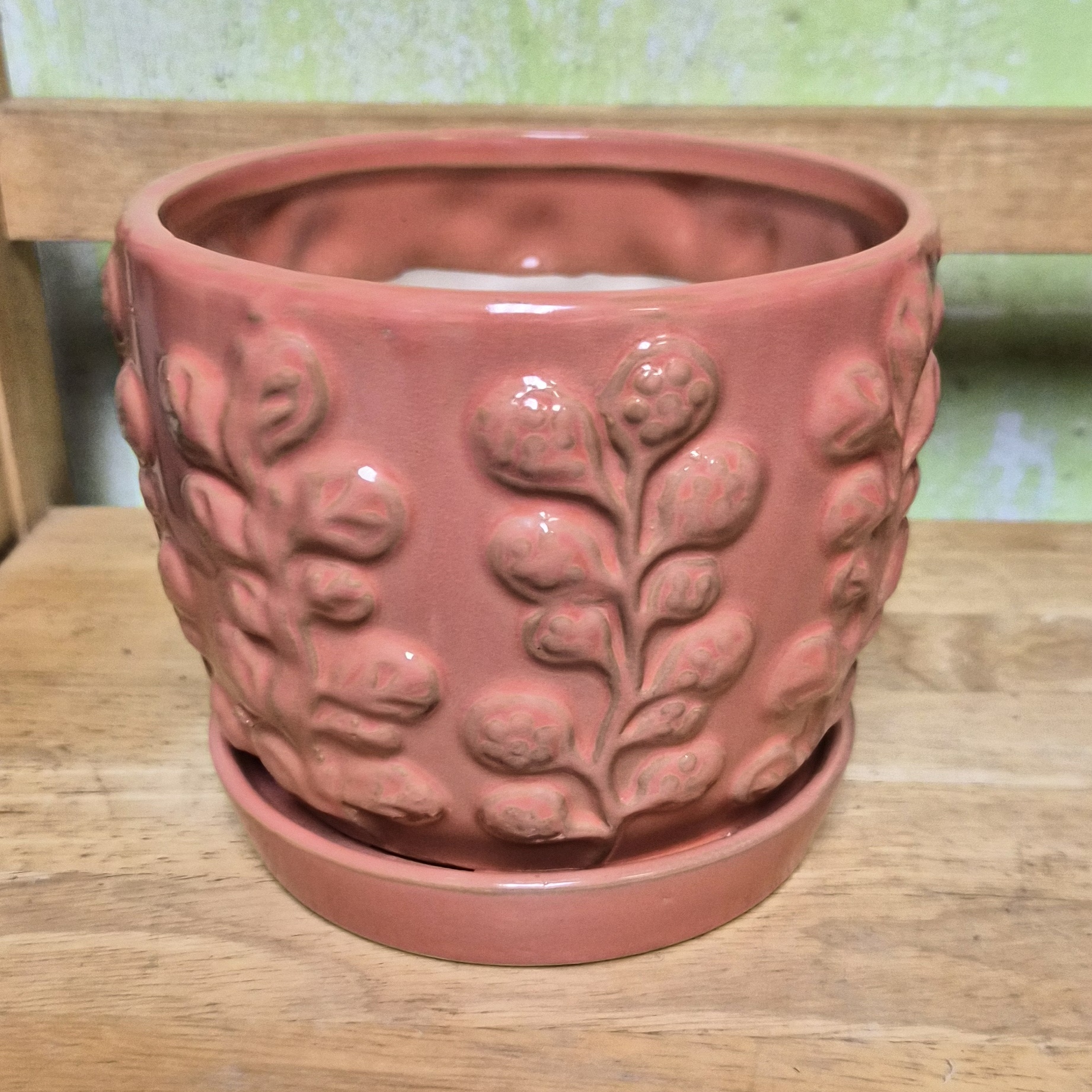 B-Lotus8A  Living Coral 5" x 5" high