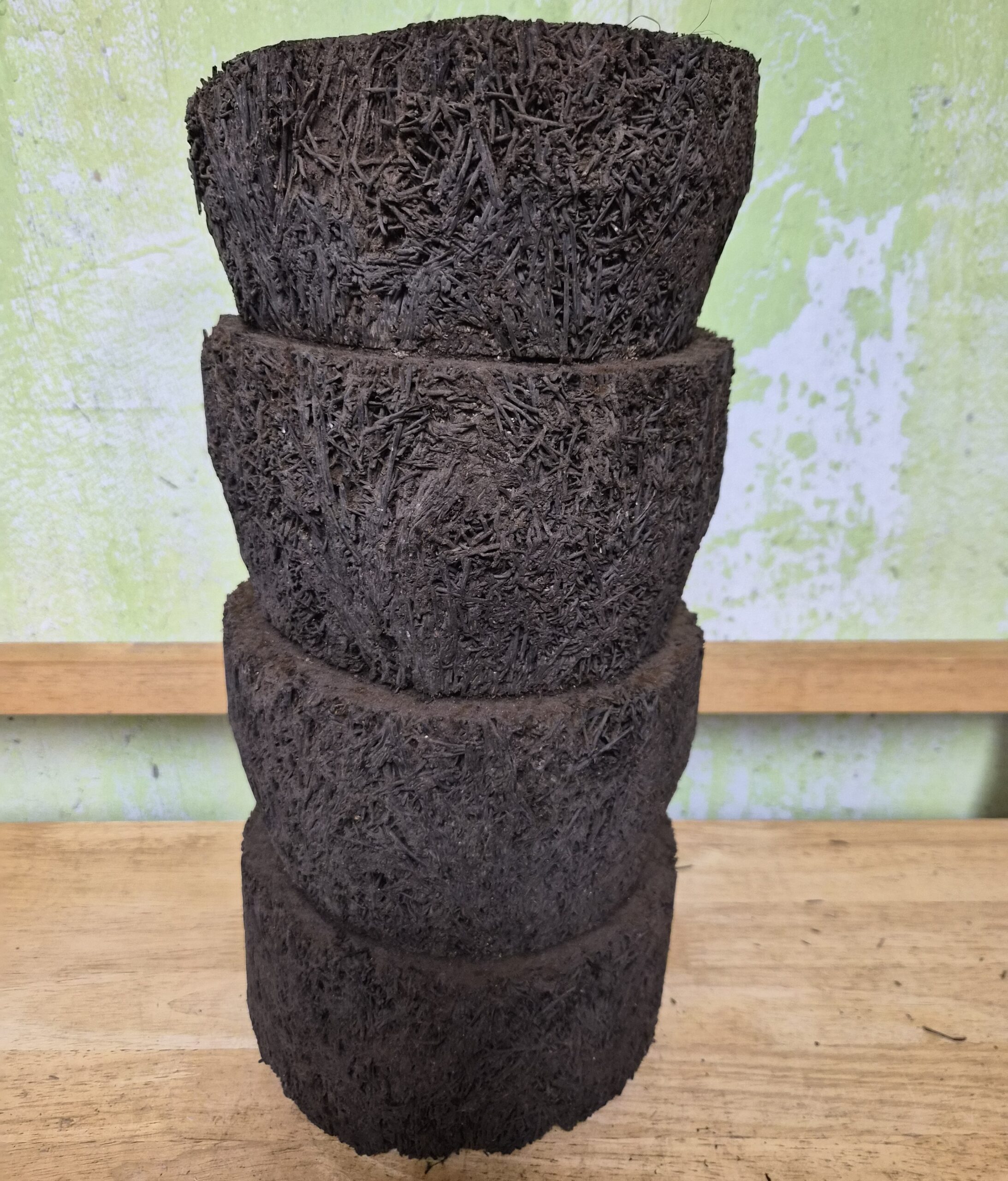 Tree Fern Tower 7" diameter, 14" high